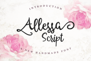 Allessa Script: The Ultimate Handwritten Font for Elegant Branding
