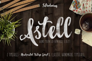 Astel: A Vintage Script Font for Modern Web Design