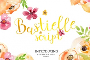 Bastielle Font Review: Elegant Script for Designers