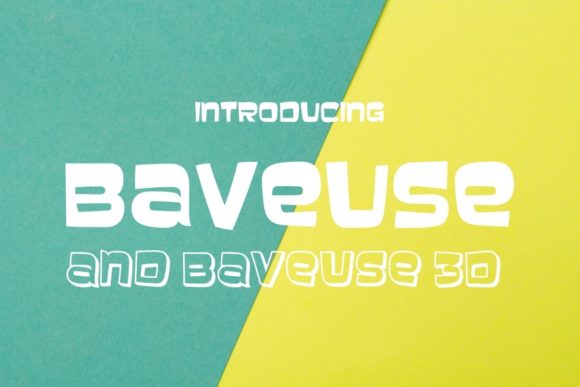 Baveuse Font: Boost Your Brand with Playful Typography