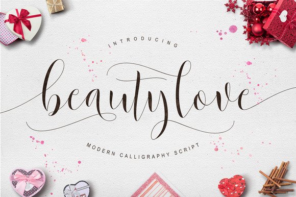 Beautylove Font for Modern Marketing Design