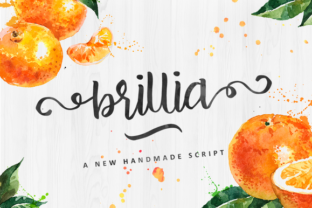 Brillia Script Typeface for Elegant Branding