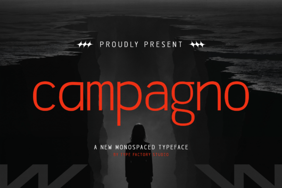 Campagno Typeface for Clear Campaign Design