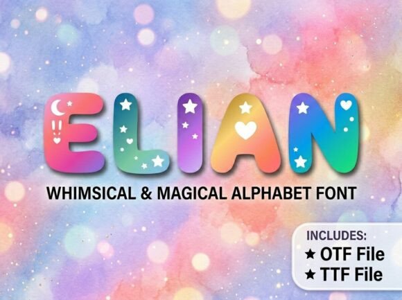 Elian Typeface for Bold Campaign Design