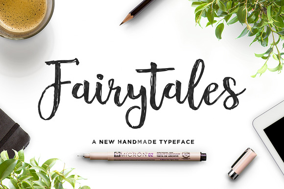 Fairytales Script Font for Makers and Designers