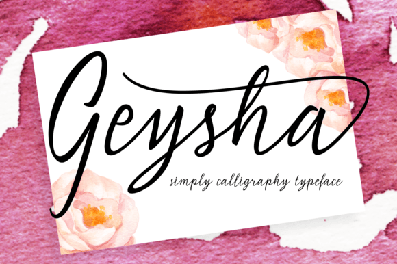 Geysha Script Font for Elegant Branding