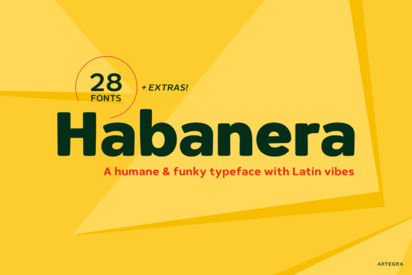 Habanera Font: Geometric Charm for Crafters