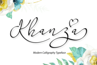 Khanza: The Perfect Hand-Drawn Script Font for Crafters