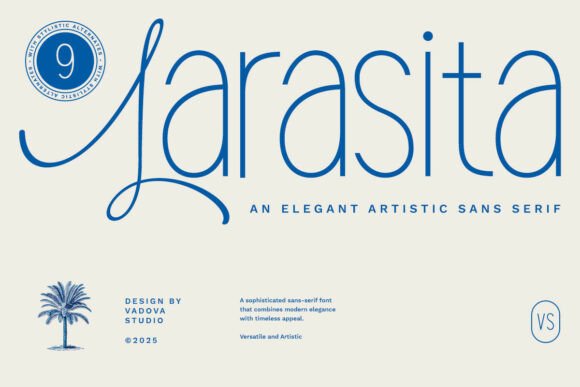 Larasita: An Elegant Sans Serif for Modern Makers