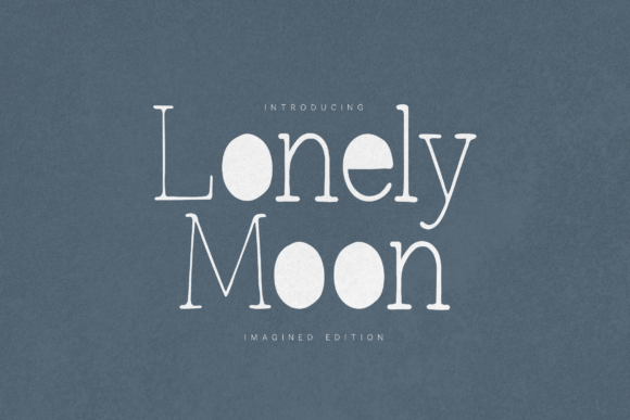 Lonely Moon Typeface for Elegant Web Design