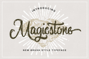 Magicstone: A Hand-Painted Script for Web Design