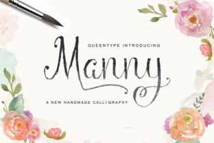 Manny Script: The Handmade Font for Small Business Branding
