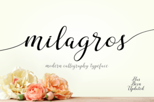 Milagros Font Review for Makers and Designers