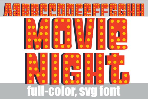 Movie Night Font for Bold Business Branding