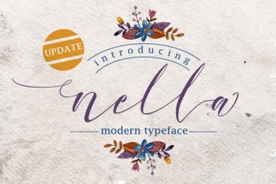 Nella Script: The Modern Calligraphy Typeface for Editorial Design