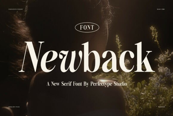 Newback Typeface: Elegant Serif for Branding