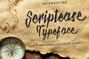 Scriptease: A Handmade Script Font for Branding