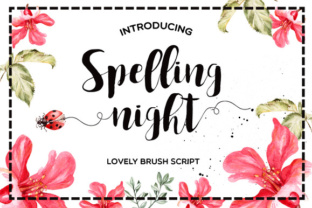 Spelling Night Font for Elegant Web Design