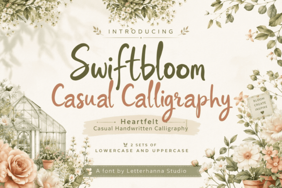 Swiftbloom Font for Authentic Brand Identity
