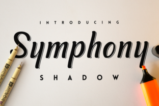 Symphony Shadow: The Ultimate Script Font Download