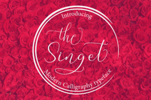 The Singet: A Modern Script Typeface for Editorial Design