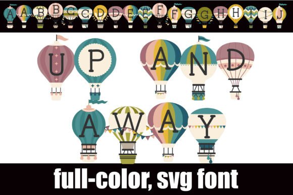 Up and Away Typeface for Editorial Design